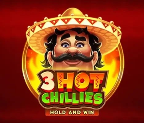 3 Hot Chillies slot visual from 3 Oaks Gaming available on 1wincasino.net