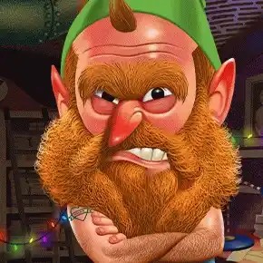Angry Elf Christmas Miner logo – Crash Games by Gaming Corps at 1win Casino