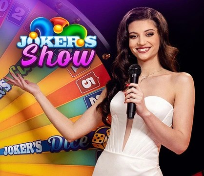 Joker’s Show casino game by Skywind Group – featured logo at 1win Casino