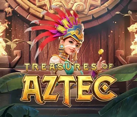 Treasures of Aztec game by PG Soft – logo hosted on 1win Casino